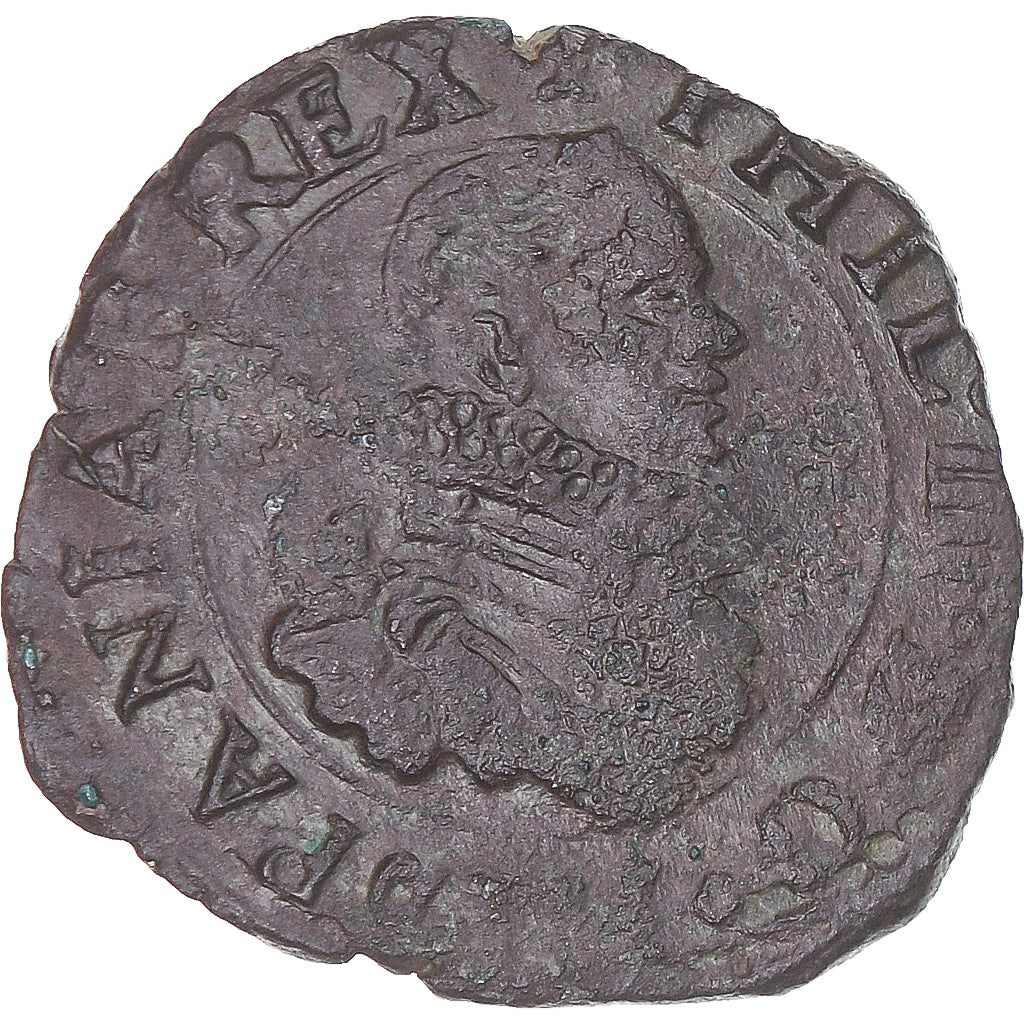 Monnaie, Régions françaises, Franche-Comté, Philippe IV, 2 Deniers, Dole