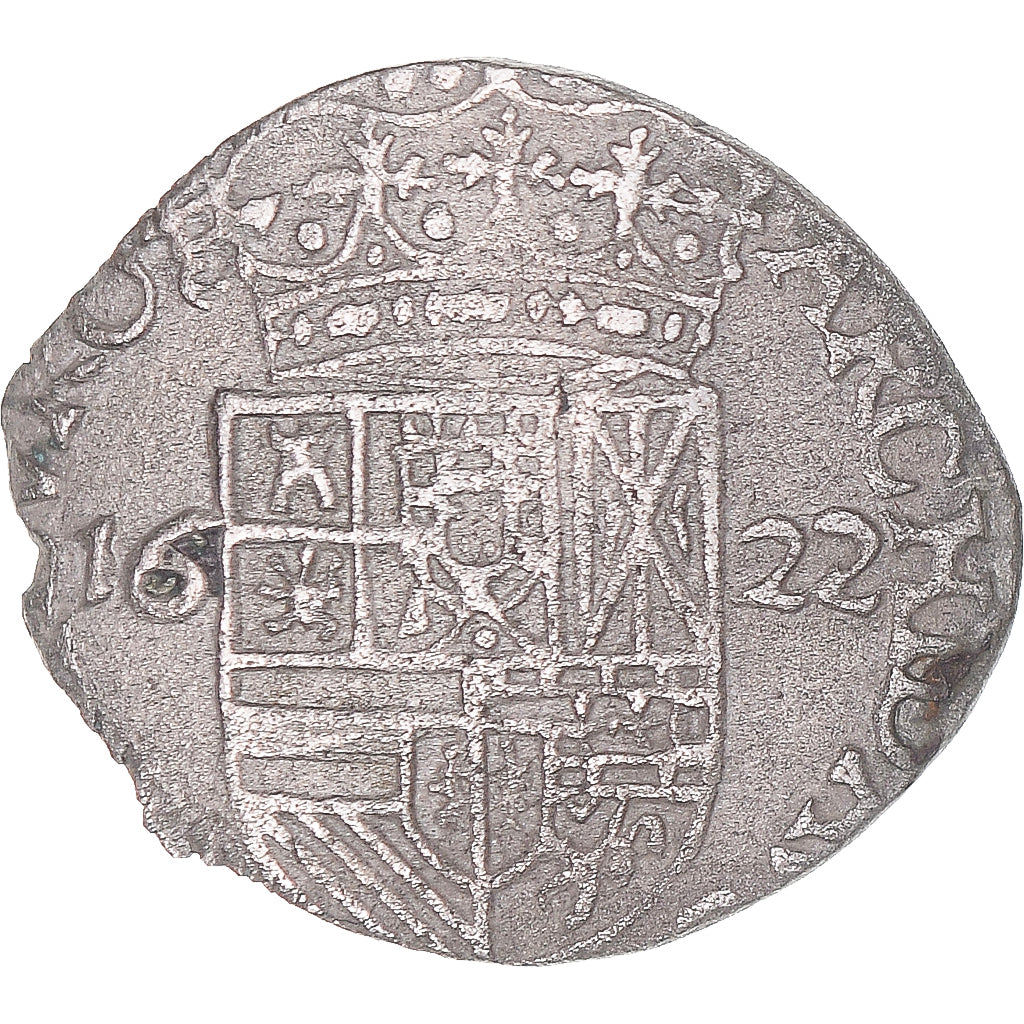 Moneda, ESTADOS FRANCESES, Franche-Comté, Philip IV, carolus au lion, 1622