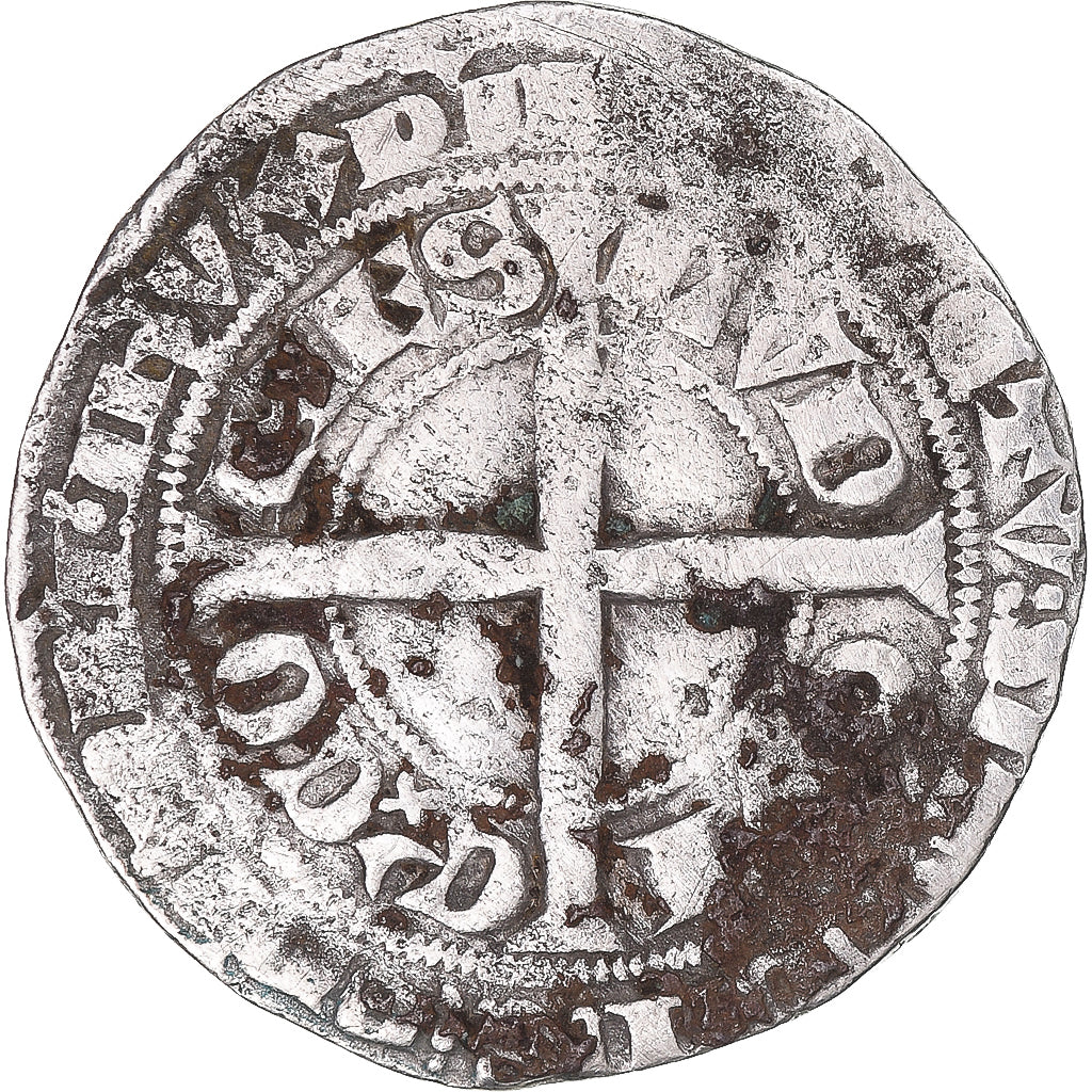 Moneta, Francja, Flanders, Louis II de Mâle, Gros, 1346-1384, VF(30-35)