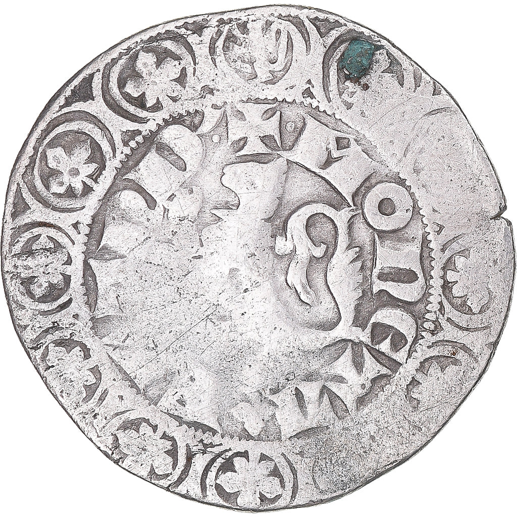 Münze, Frankreich, Flanders, Louis II de Mâle, Gros, 1346-1384, S+, Silber