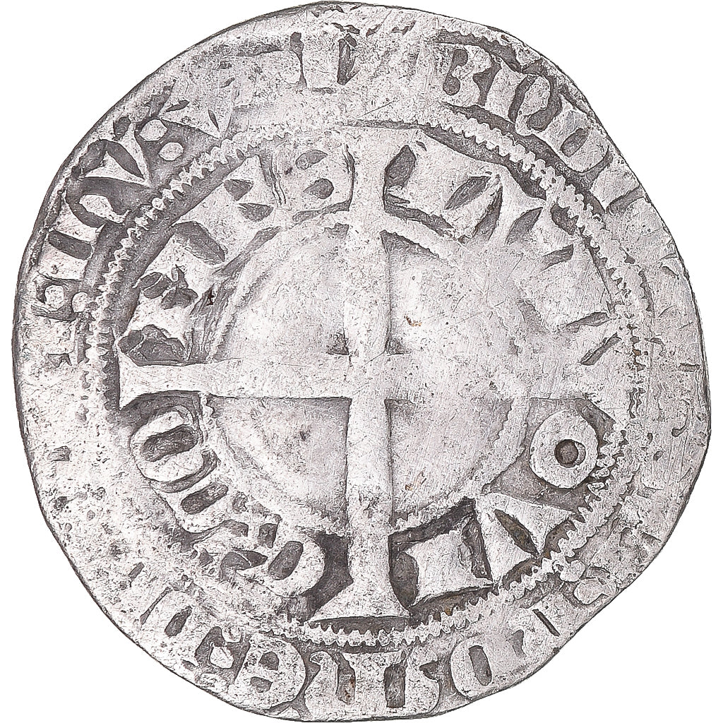 Münze, Frankreich, Flanders, Louis II de Mâle, Gros, 1346-1384, S+, Silber