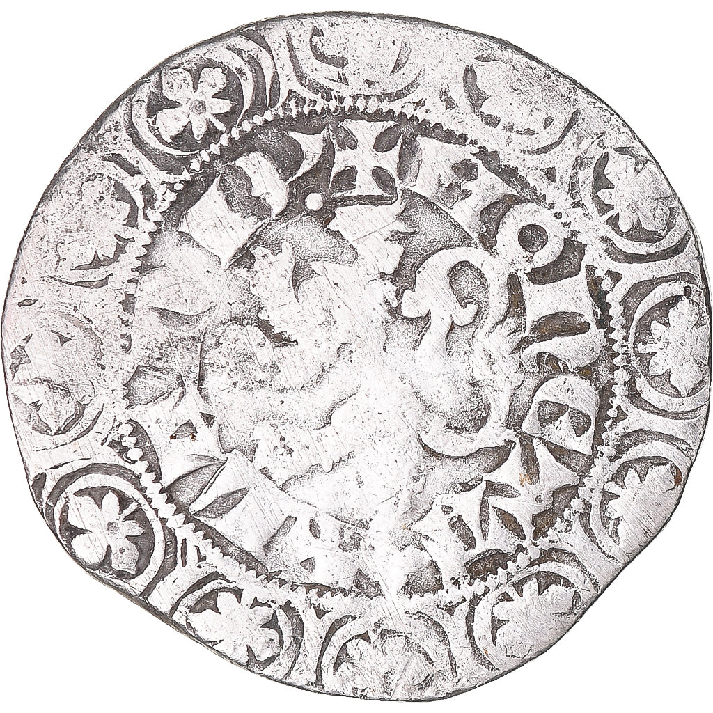Münze, Frankreich, Flanders, Louis II de Mâle, Gros, 1346-1384, S+, Silber