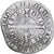 Moneda, Francia, Flanders, Louis II de Mâle, Gros, 1346-1384, BC+, Plata