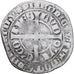 Moneda, Francia, Flanders, Louis II de Mâle, Gros, 1346-1384, BC+, Plata
