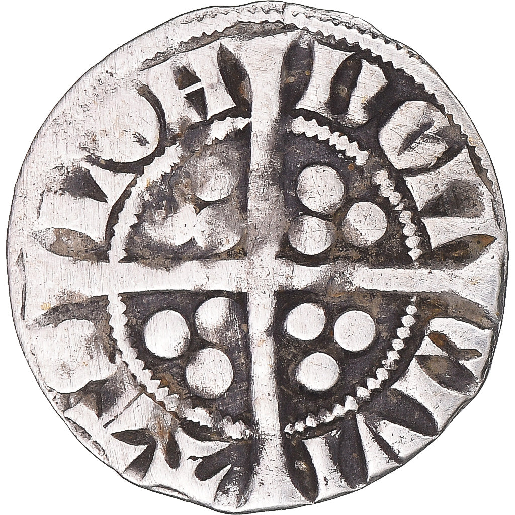 Moneda, Gran Bretaña, Edward I, II, III, Penny, London, BC+, Plata