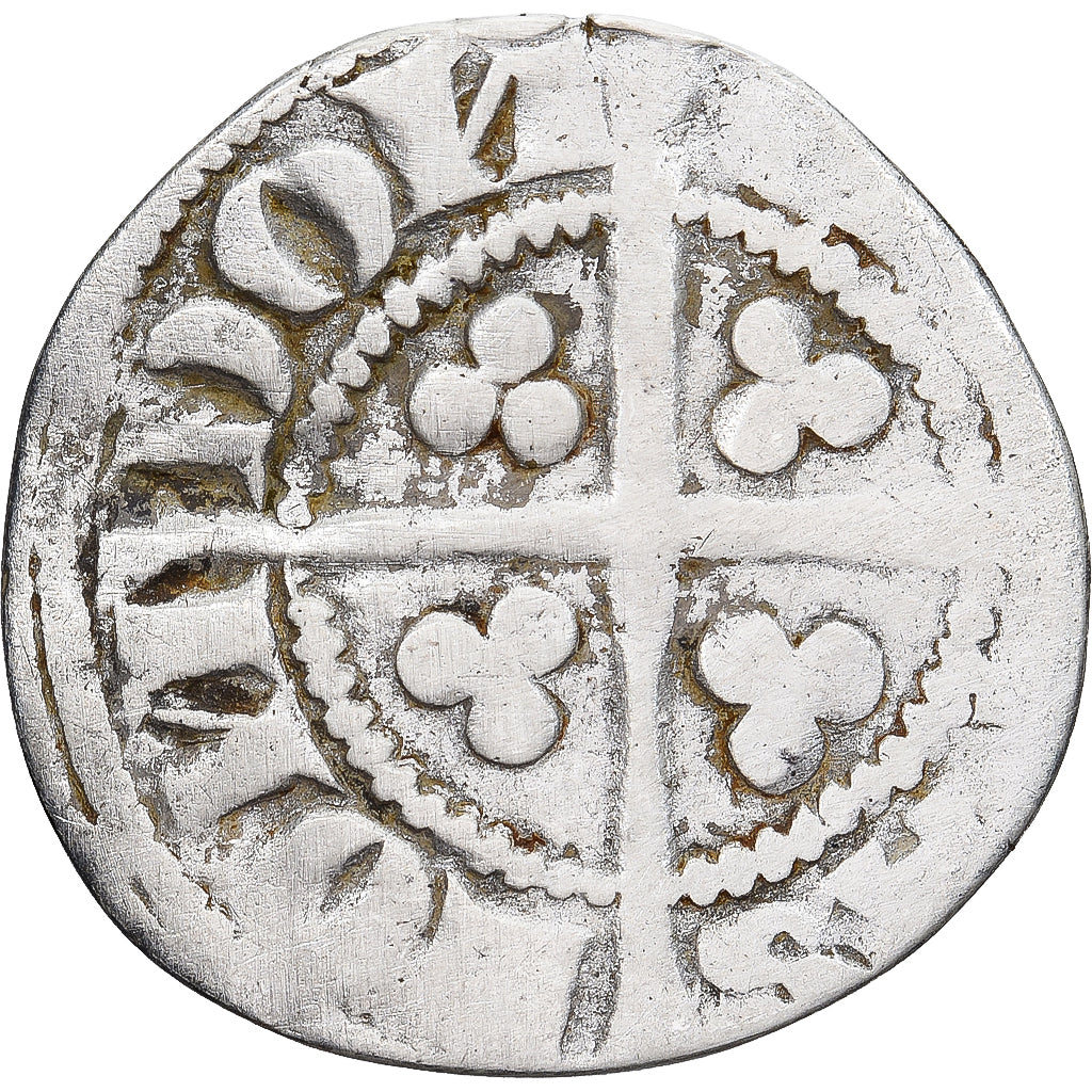 Monnaie, Grande-Bretagne, Edward I, II, III, Penny, Londres, TB+, Argent
