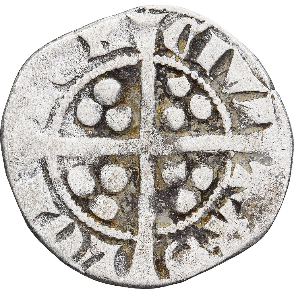 Monnaie, Grande-Bretagne, Edward I, II, III, Penny, Londres, TB+, Argent