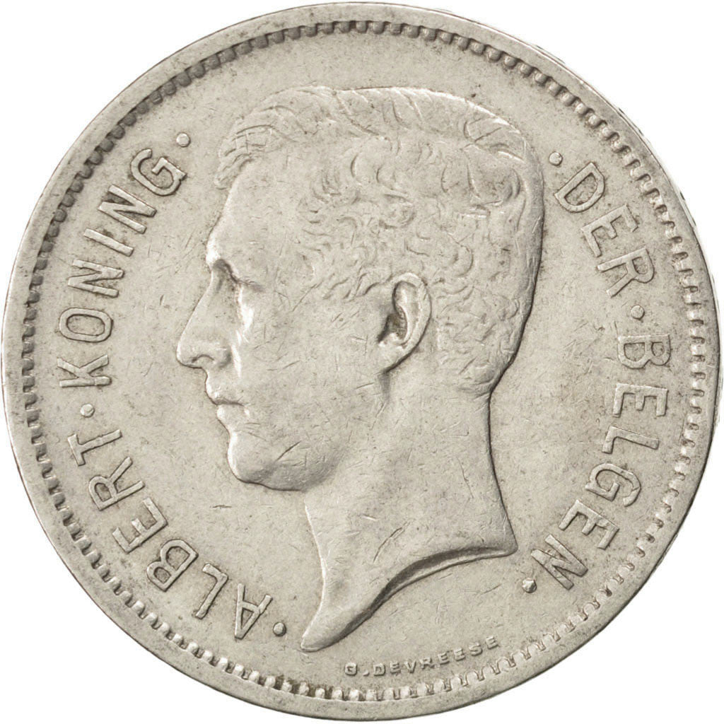 Monnaie, Belgique, 5 Francs, 5 Frank, 1930, TTB, Nickel, KM:98