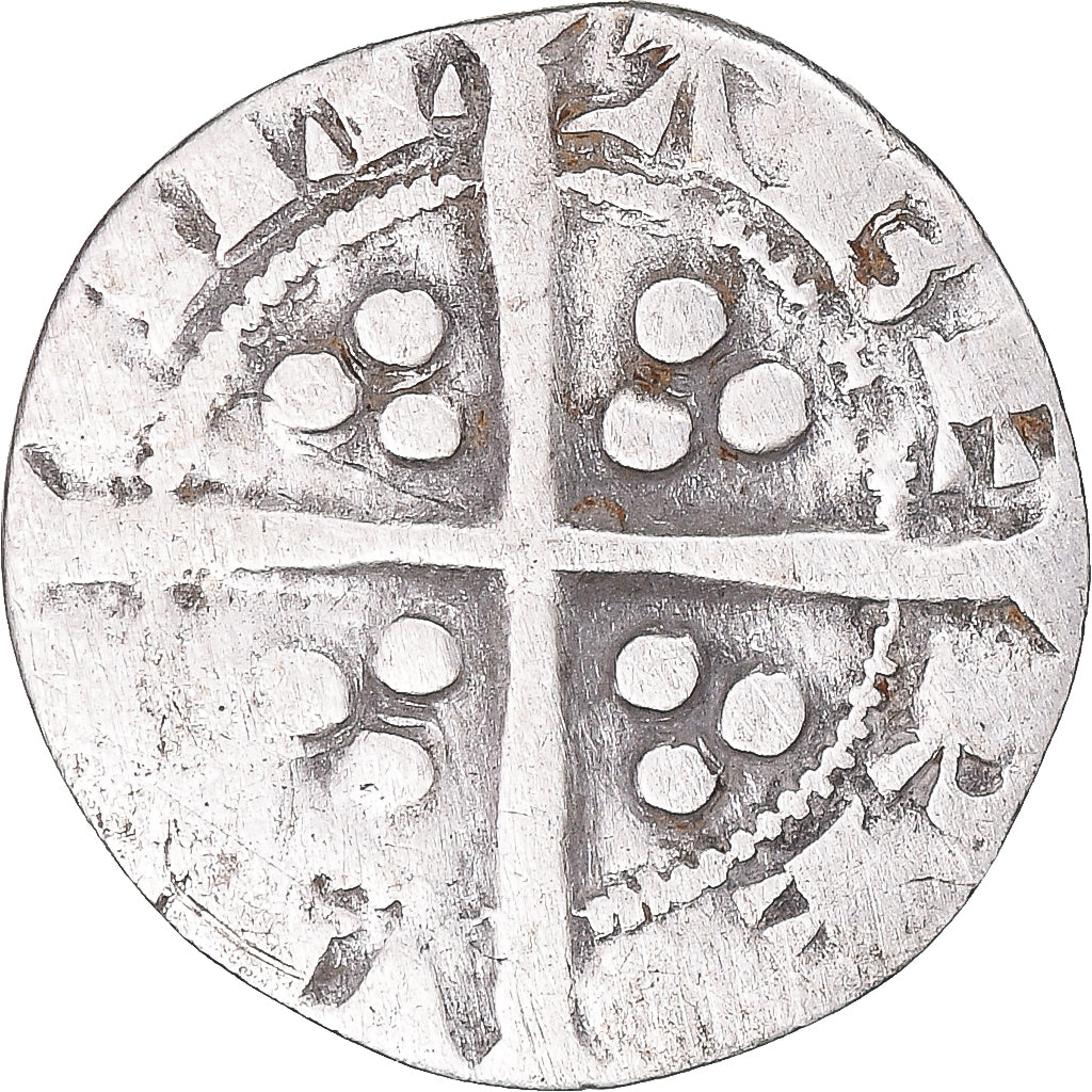 Munten, Groot Bretagne, Edward I, II, Penny, Berwick-on-Tweed, FR+, Zilver