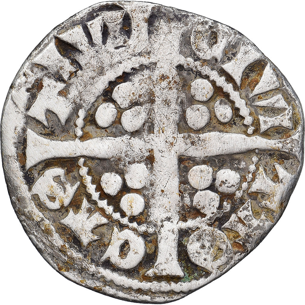 Monnaie, Grande-Bretagne, Edward I, Penny, 1272-1307, Newcastle, TB, Argent