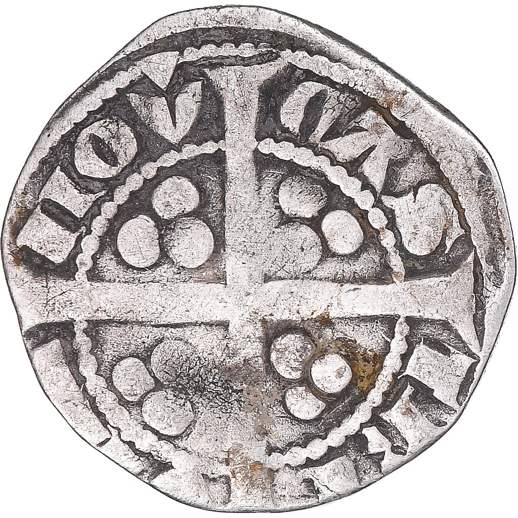 Moeda, Grã-Bretanha, Edward I, Penny, 1272-1307, Newcastle, VF(20-25), Prata