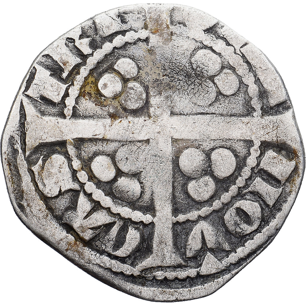 Monnaie, Grande-Bretagne, Edward I, Penny, 1272-1307, Newcastle, TB, Argent