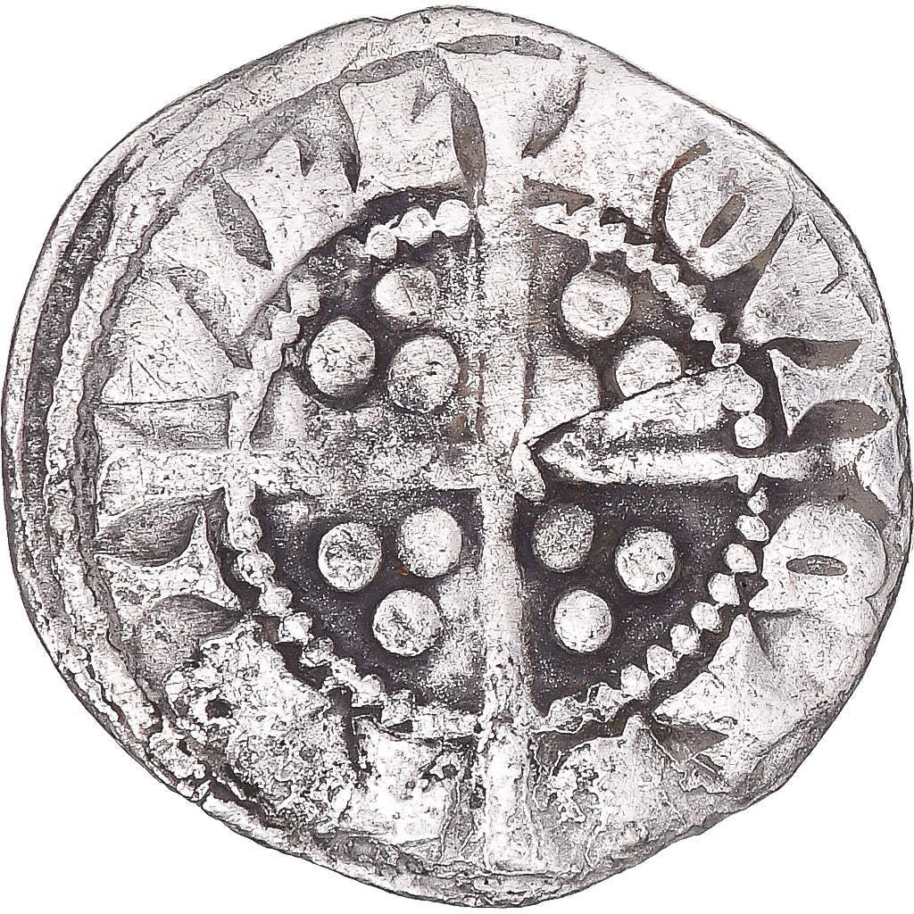 Moneda, Gran Bretaña, Edward I, Penny, 1272-1307, Newcastle, BC+, Plata