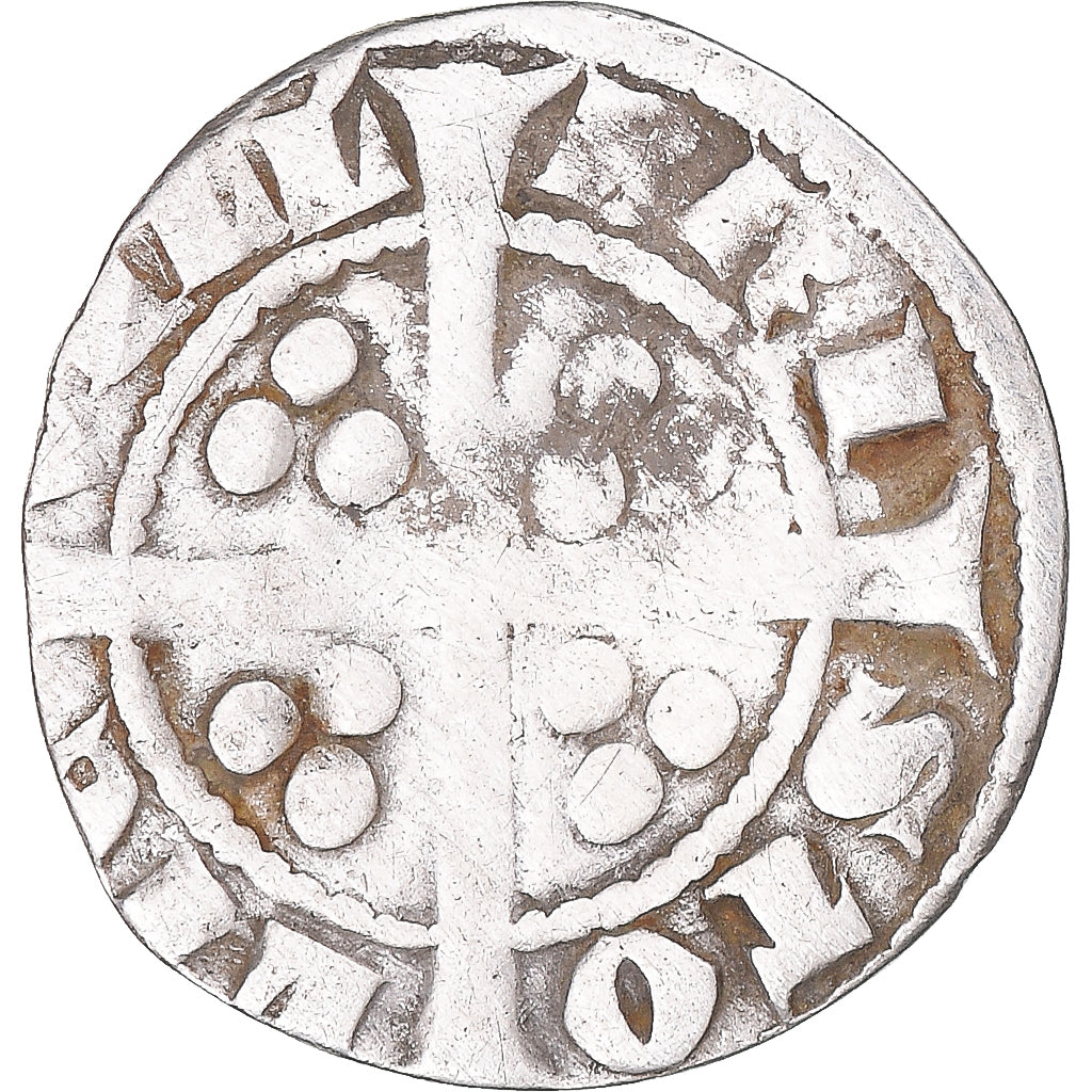 Moneda, Gran Bretaña, Edward I, Penny, 1272-1307, Bristol, BC+, Plata