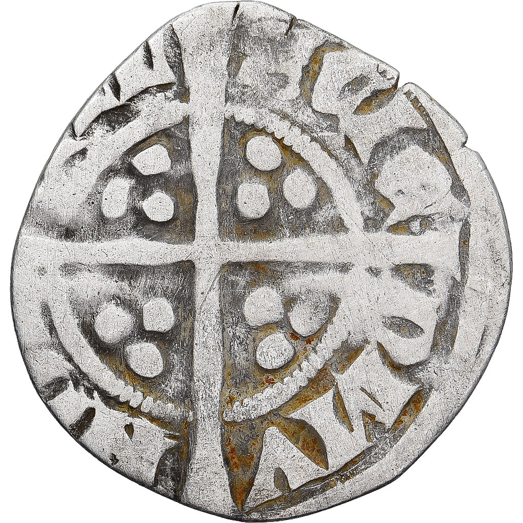 Moneda, Gran Bretaña, Edward I, II, III, Penny, Bury St. Edmunds, BC+, Plata