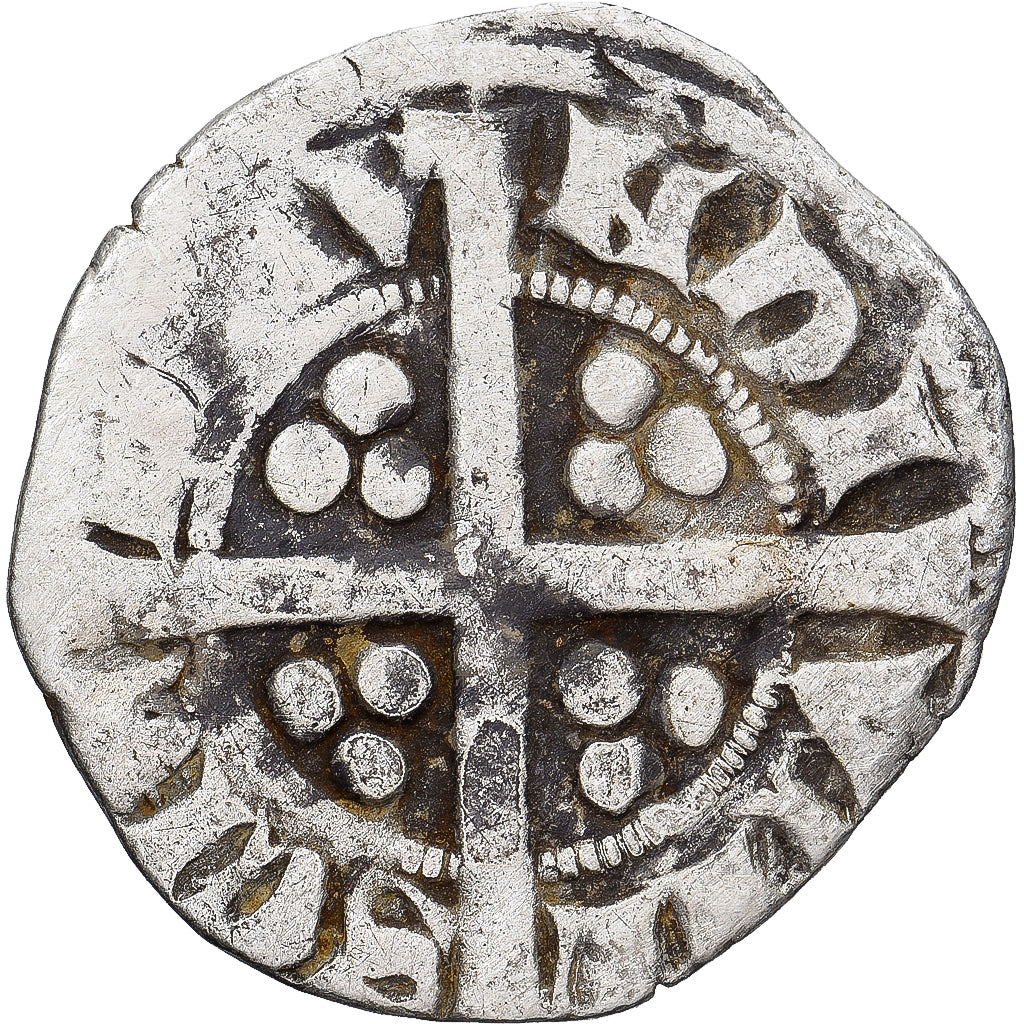 Monnaie, Grande-Bretagne, Edward I, II, III, Penny, Bury St. Edmunds, TB+