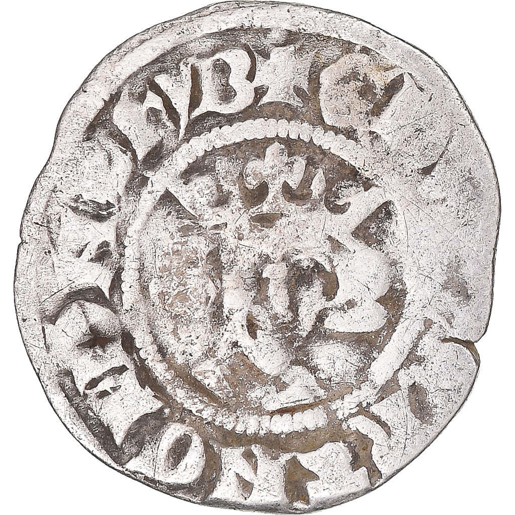 Munten, Groot Bretagne, Edward I, II, III, Penny, Bury St. Edmunds, FR+, Zilver
