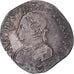 Monnaie, France, Charles IX, Teston aux 2 C couronnés, 1567, Bordeaux, TB+