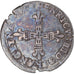 Moneta, Francia, Henri IV, 1/4 Ecu de Béarn, 160Z, Morlaas, BB+, Argento
