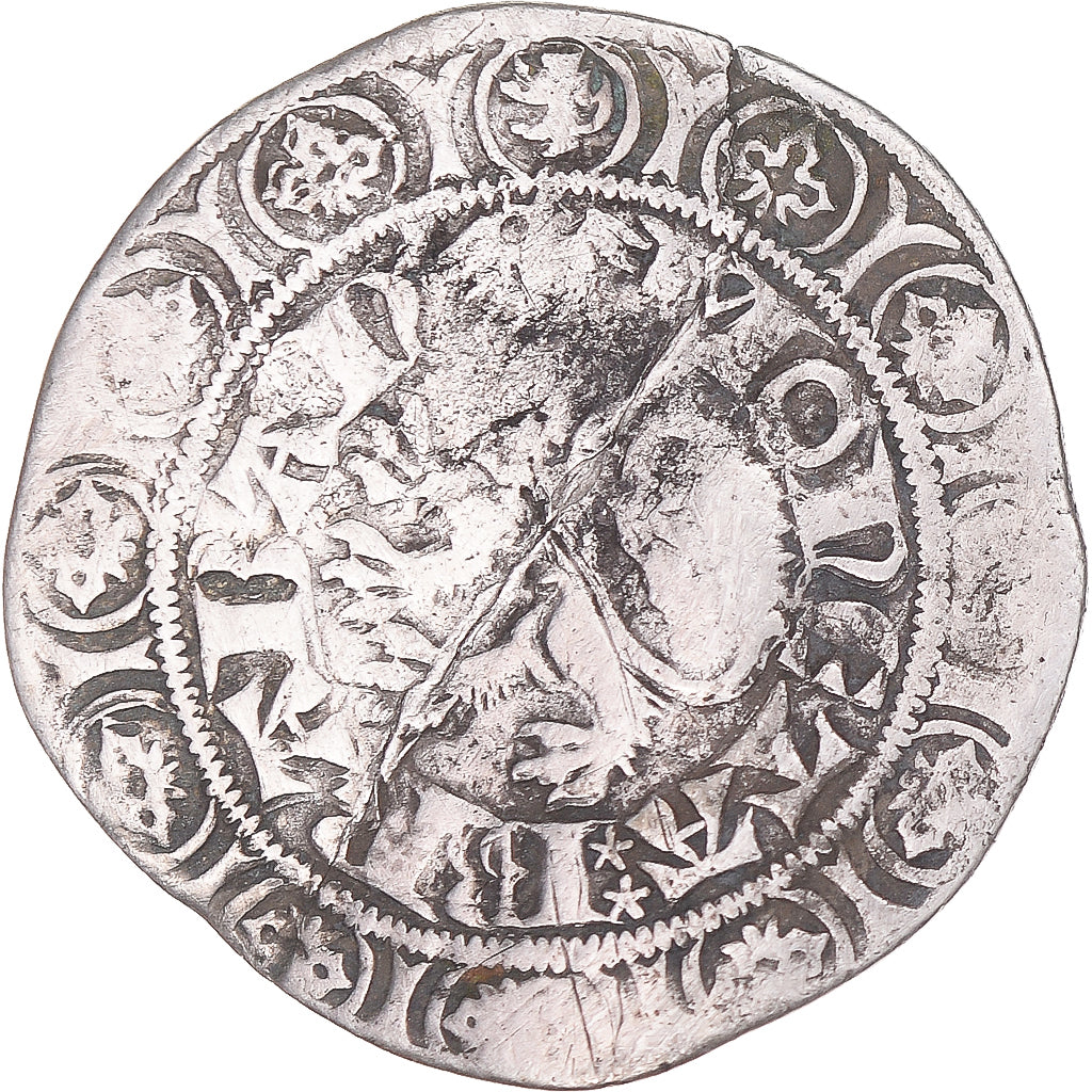 Munten, België, duché de Brabant, Jean III, Gros compagnon au lion, 1312-1355