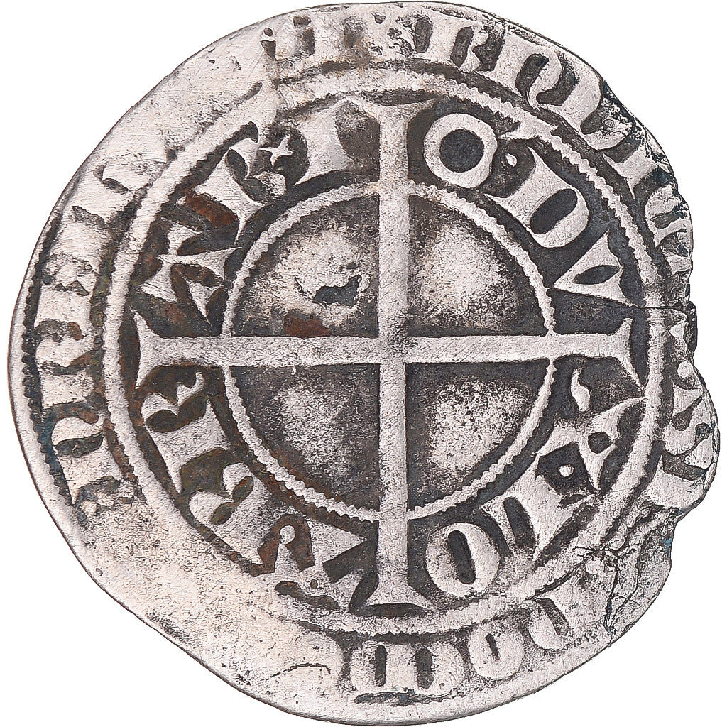Moeda, Bélgica, duché de Brabant, Jean III, Gros compagnon au lion, 1312-1355