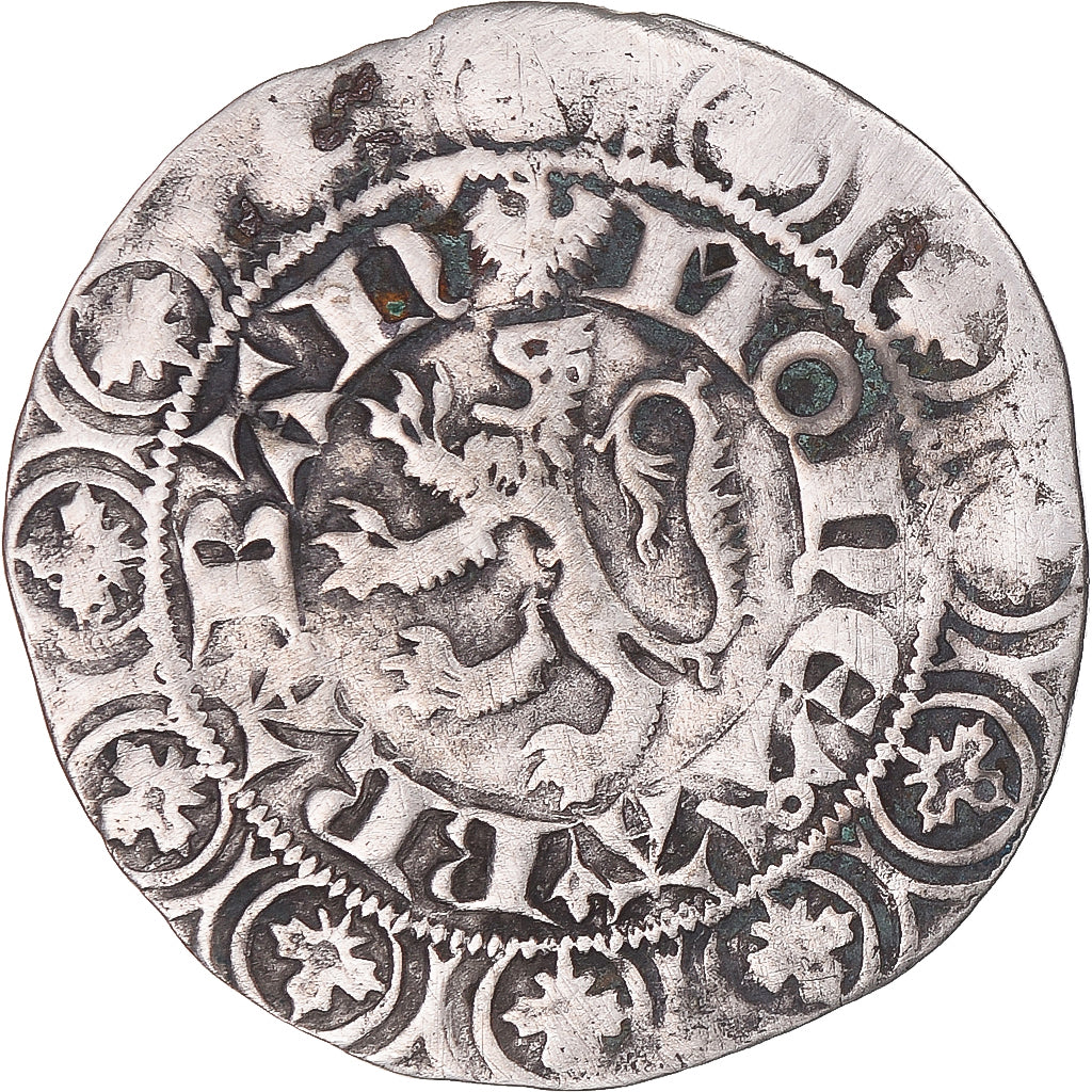 Coin, Belgium, duché de Brabant, Jean III, Gros compagnon au lion, 1312-1355