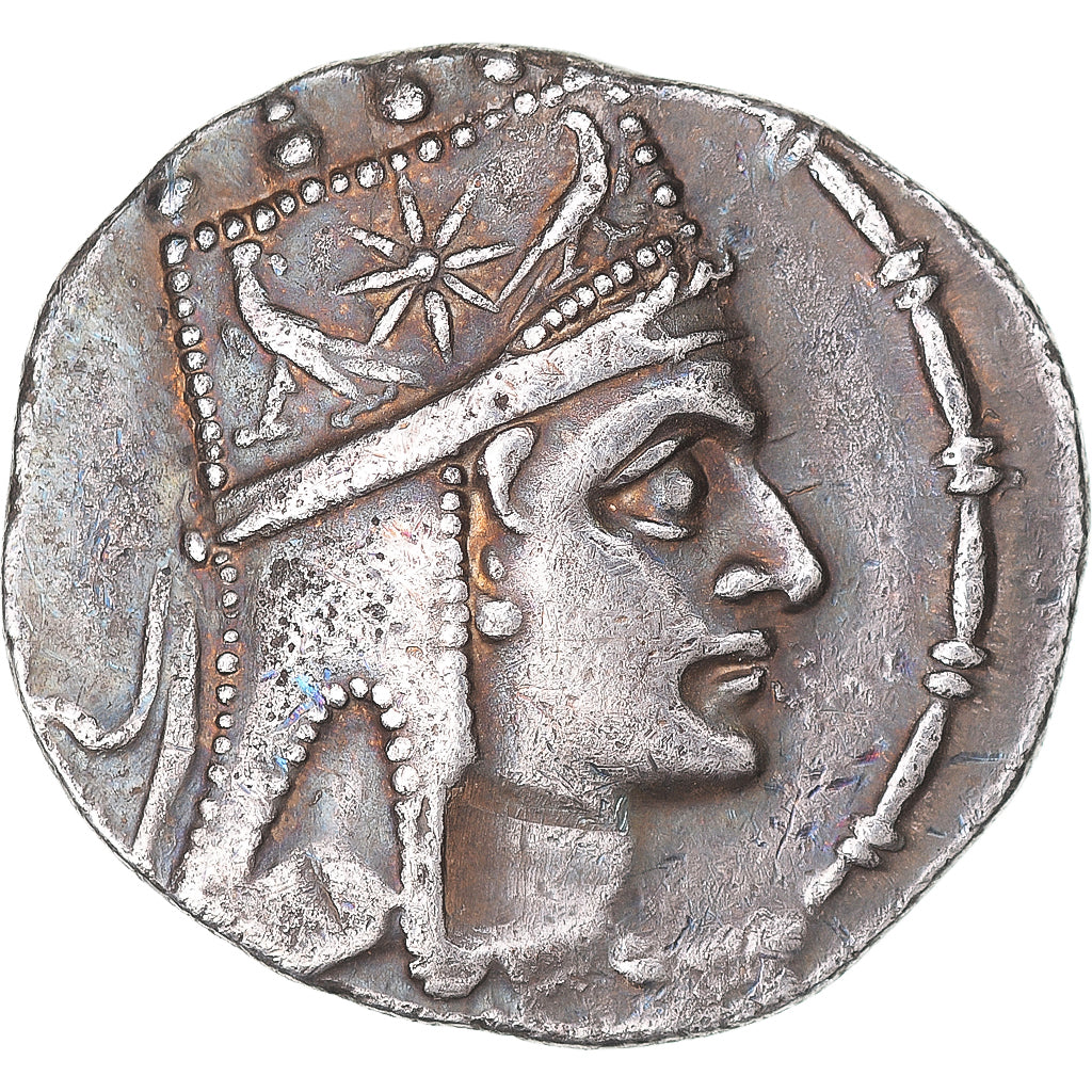 Armenia, Tigranes II, Tetradrachm, ca. 80-68 BC, Tigranocerta, Silver, AU(50-53)