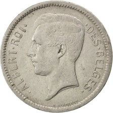 Coin, Belgium, 5 Francs, 5 Frank, 1933, EF(40-45), Nickel, KM:97.1