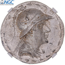 Reino Greco-Báctrio, Eukratides I, Tetradrachm, ca. 170-145 BC, Prata, NGC, MS