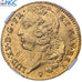 France, Louis XV, Double Louis d'or au bandeau, 1759, Strasbourg, Or, NGC, AU