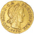 França, Louis XIV, 1/2 louis d'or à la mèche longue, 1652, Arras, Dourado