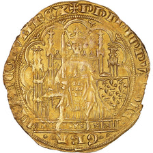 France, Philippe VI, Ecu d'or à la chaise, 1349-1350, 6è émission, Or, TTB+