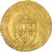 Francja, Louis XI, Écu d'or au soleil, 1461-1483, Tours, Złoto, EF(40-45)