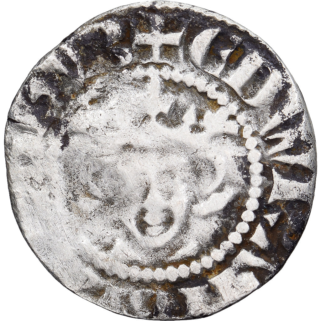 Munten, Groot Bretagne, Edward I, II, III, Penny, London, FR+, Zilver