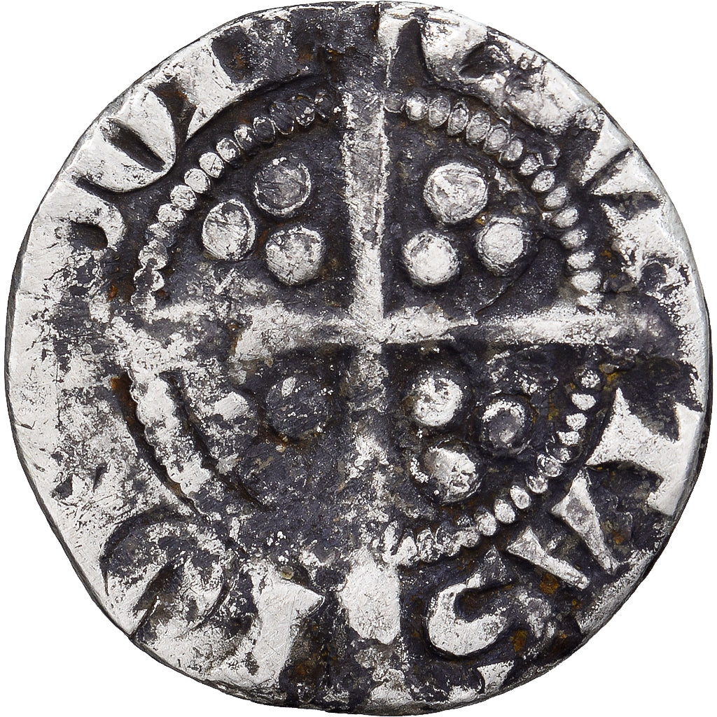 Munten, Groot Bretagne, Edward I, II, III, Penny, London, FR+, Zilver