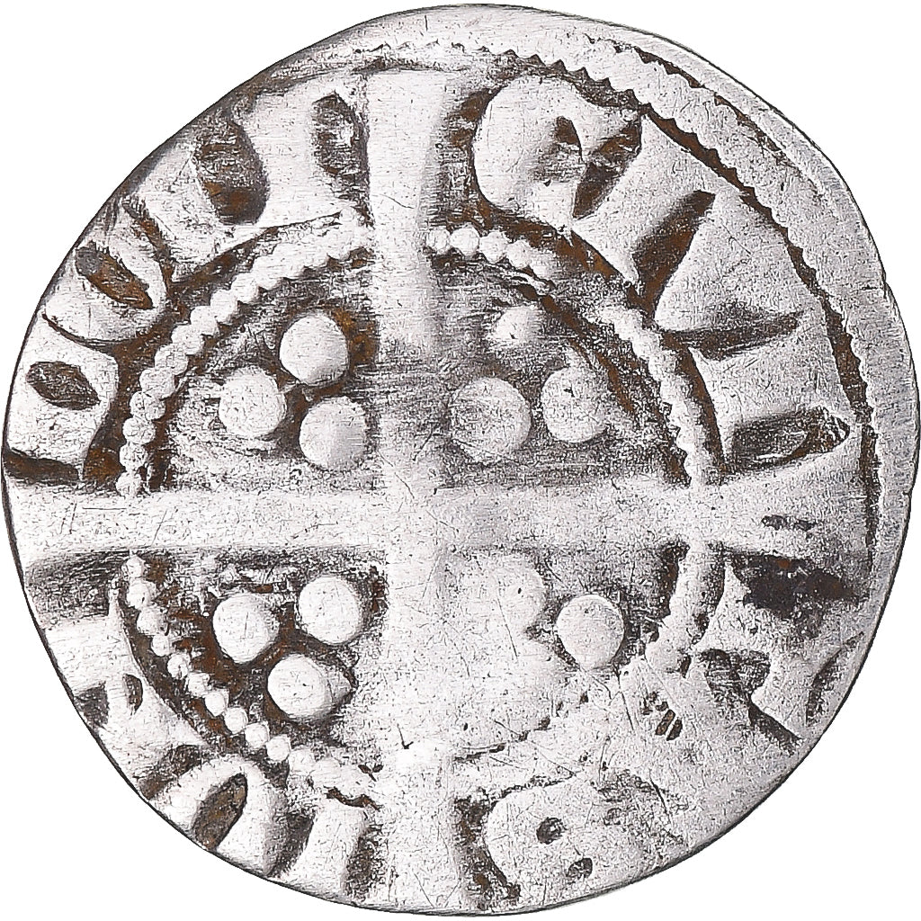 Munten, Groot Bretagne, Edward I, II, III, Penny, London, FR+, Zilver