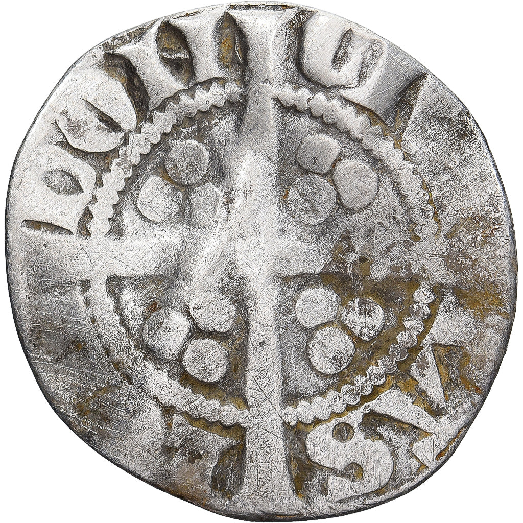 Monnaie, Grande-Bretagne, Edward I, II, III, Penny, Londres, TB+, Argent