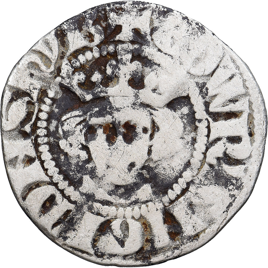 Monnaie, Grande-Bretagne, Edward I, II, III, Penny, Londres, TB+, Argent
