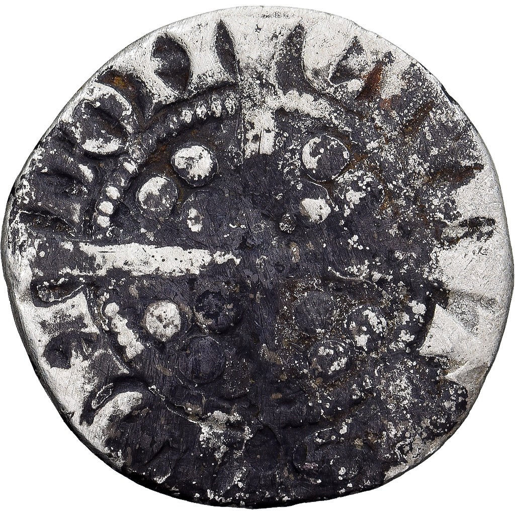Monnaie, Grande-Bretagne, Edward I, II, III, Penny, Londres, TB+, Argent