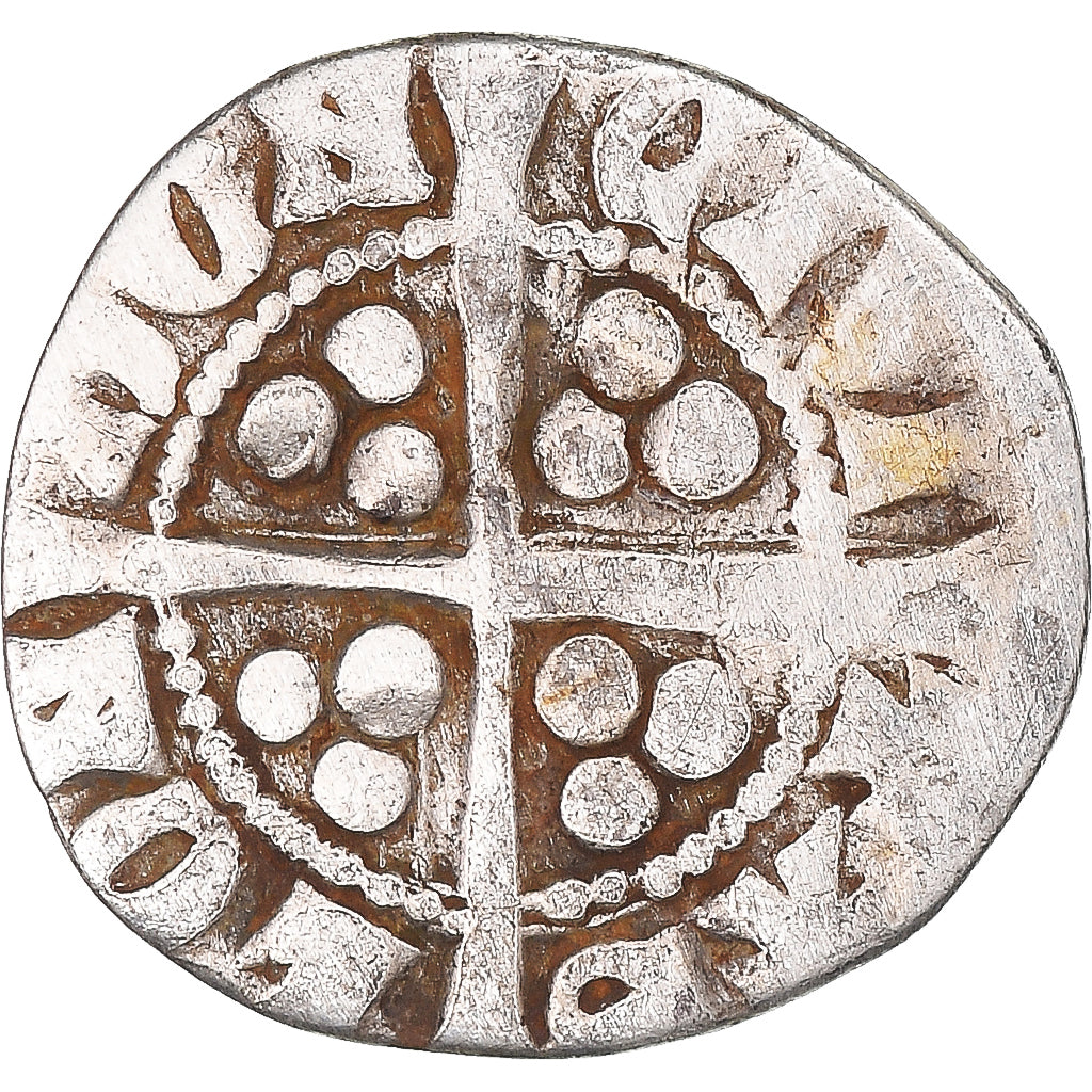 Munten, Groot Bretagne, Edward I, II, III, Penny, London, FR+, Zilver