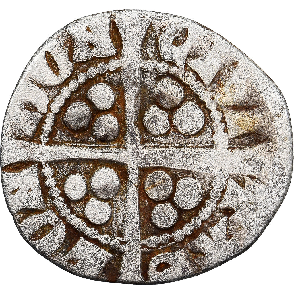 Monnaie, Grande-Bretagne, Edward I, II, III, Penny, Londres, TB+, Argent