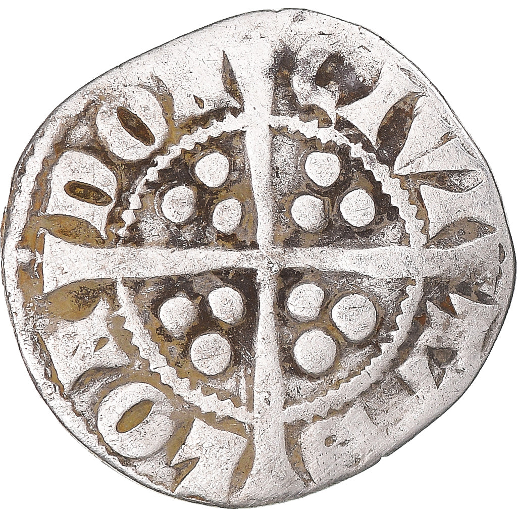 Monnaie, Grande-Bretagne, Edward I, II, III, Penny, Londres, TB+, Argent