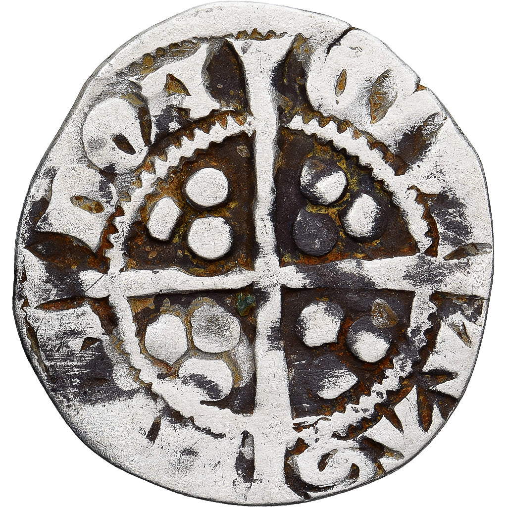 Monnaie, Grande-Bretagne, Edward I, II, III, Penny, Londres, TB+, Argent