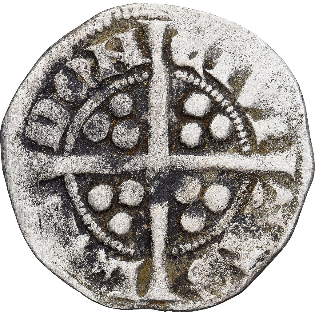 Monnaie, Grande-Bretagne, Edward I, II, III, Penny, Londres, TB+, Argent
