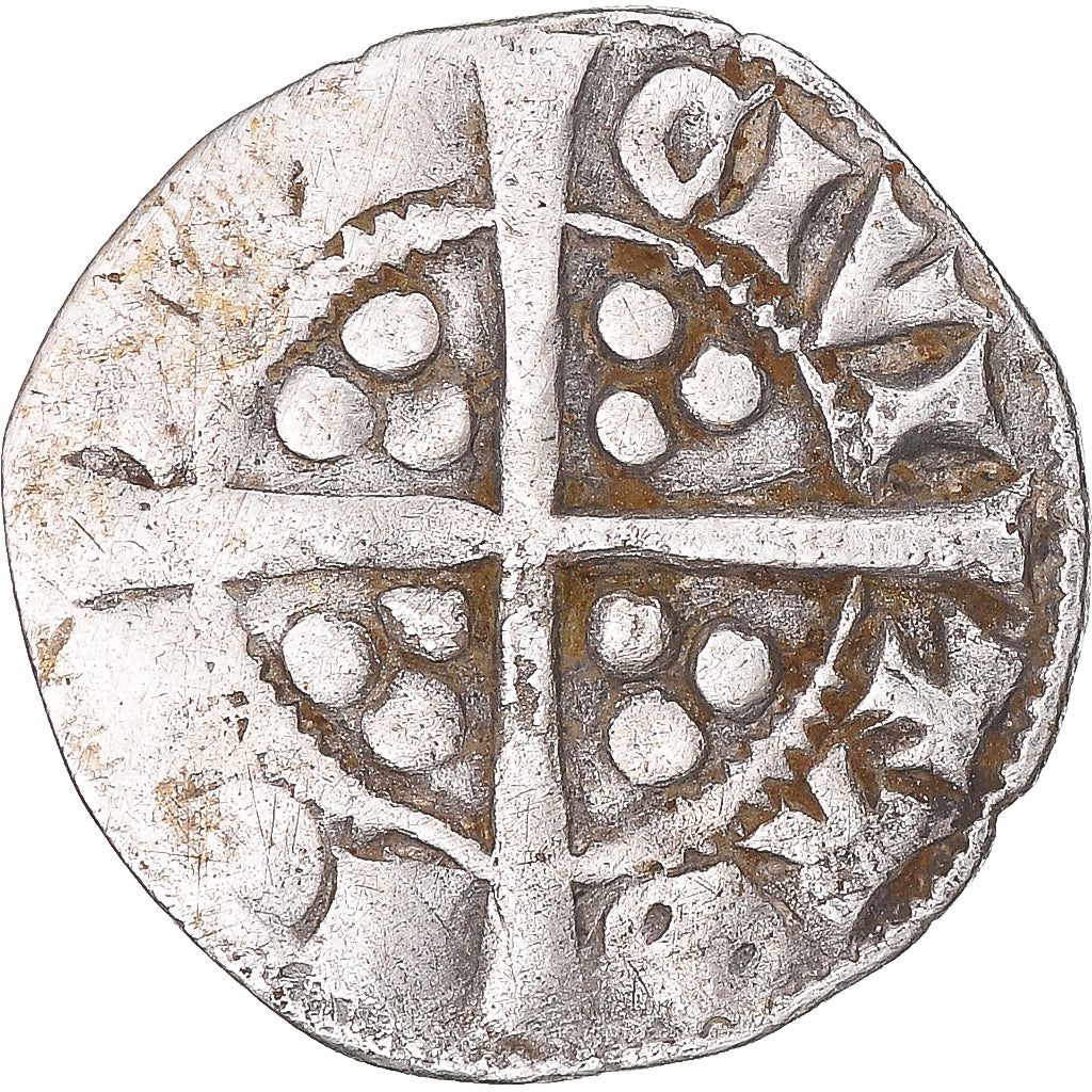 Moneda, Gran Bretaña, Edward I, II, III, Penny, London, BC+, Plata