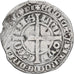 Moneda, Francia, Flanders, Louis II de Mâle, Gros, 1346-1384, BC+, Plata