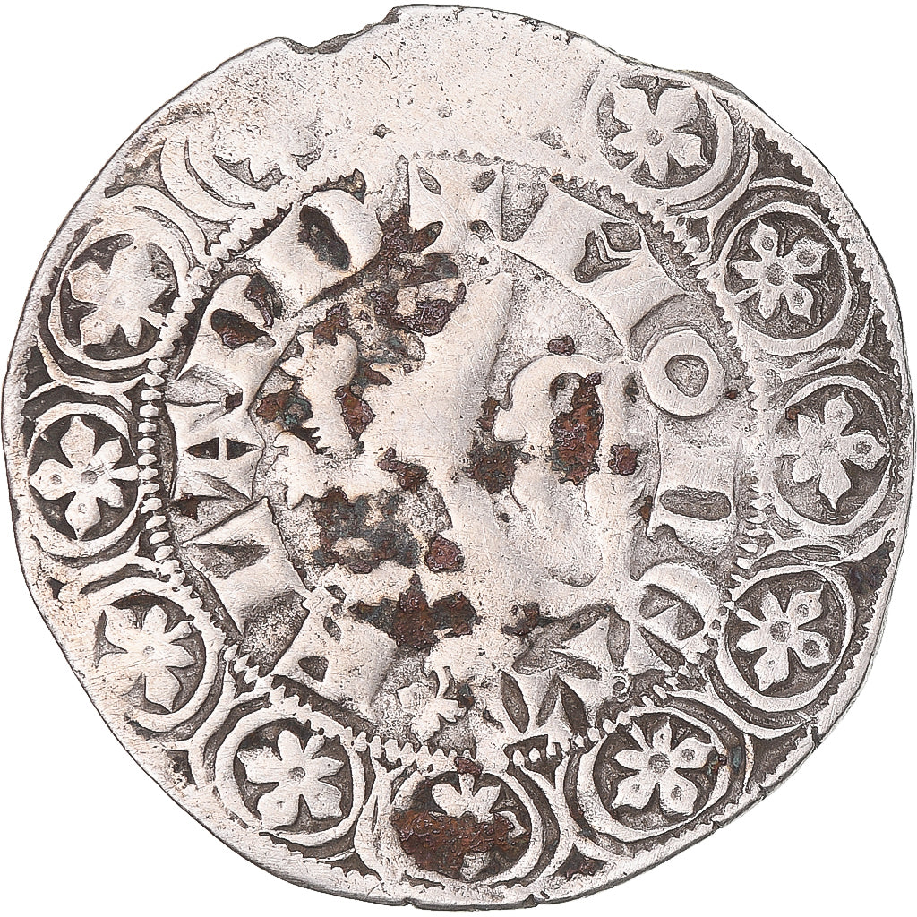 Moneta, Francja, Flanders, Louis II de Mâle, Gros, 1346-1384, VF(30-35)
