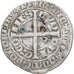 Moneda, Francia, Flanders, Louis II de Mâle, Gros, 1346-1384, BC+, Plata