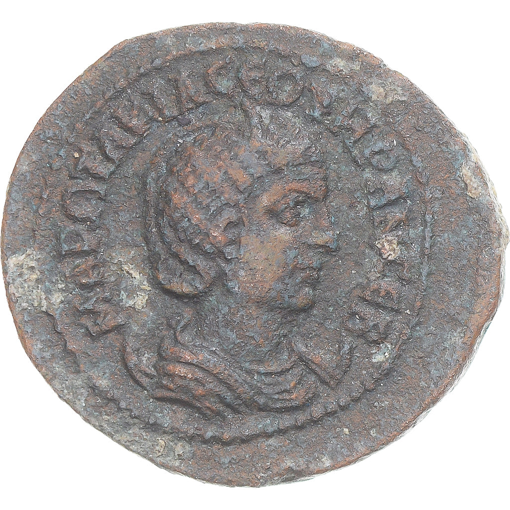 Moeda, Mesopotamia, Otacilia Severa, Æ, 247-249, Nisibis, AU(50-53), Bronze