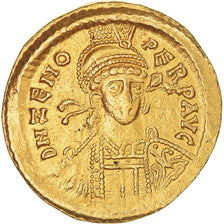 Zeno, Solidus, 476-491, Constantinople, Dourado, EF(40-45), RIC:X-911
